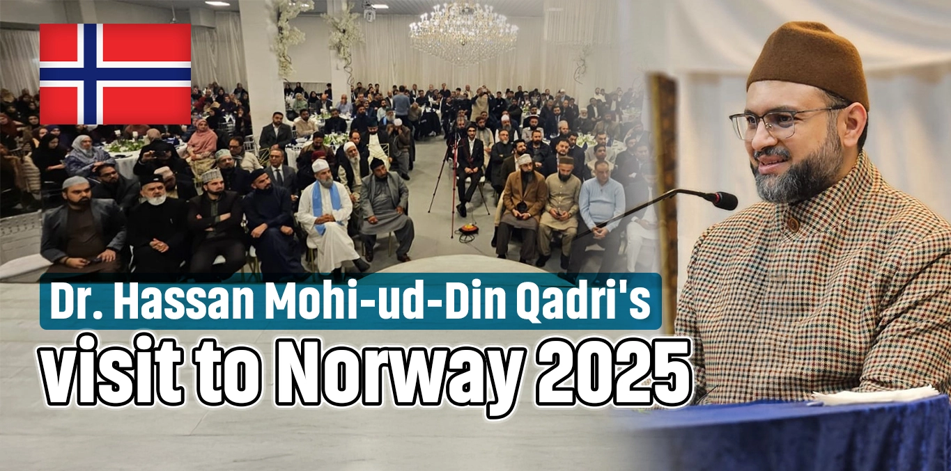 Dr Hassan Mohi-ud-Din Qadri arrived in Oslo Norway